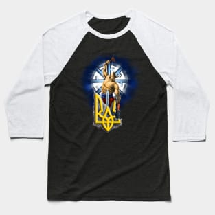 Cossack with trident Baseball T-Shirt